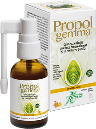 Propolgemma spray de gat - cu alcool (adulti) Aboca - 30 ml